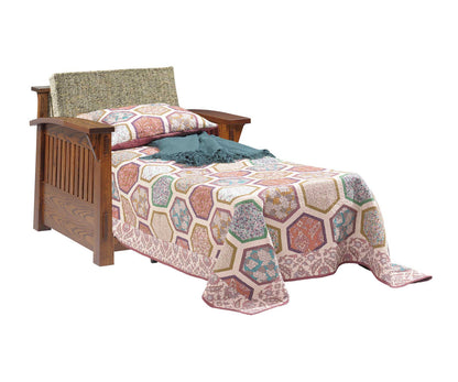 Country Mission Sleeper Chair - 24" Mattress