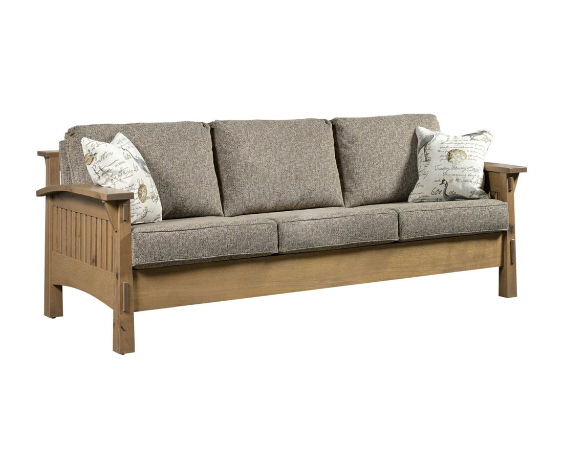 Country Mission Sofa  with Reversible Cushions