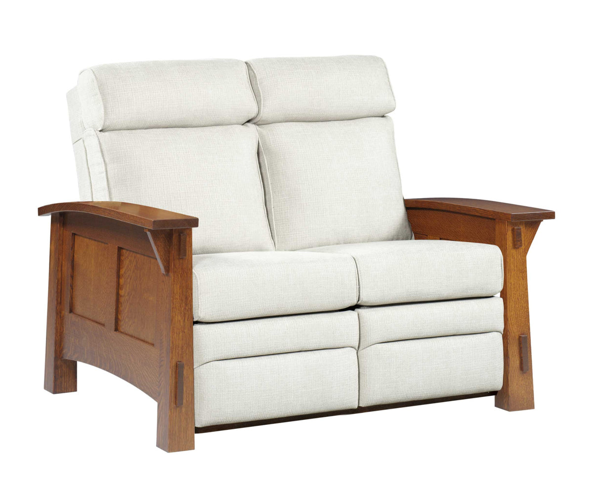 Country Shaker  Recliner Love Seat