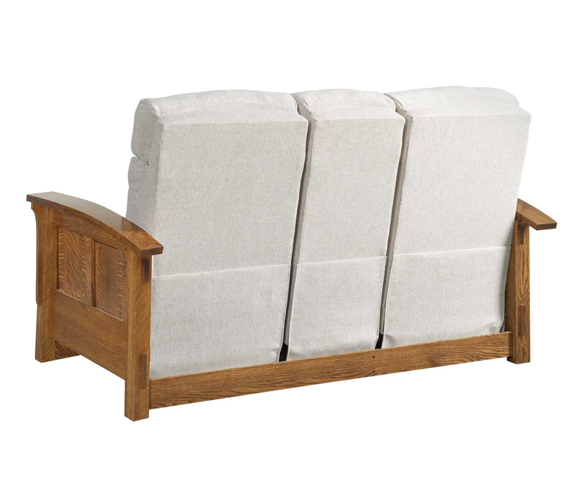 Olde Shaker Center Console Recliner Love Seat