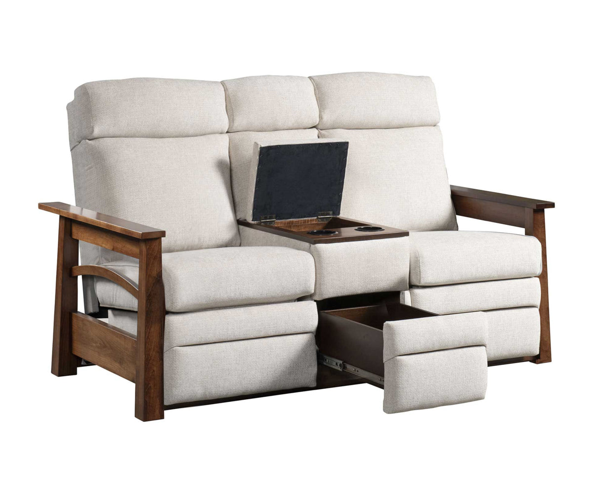 Madison Center Console Recliner Love Seat
