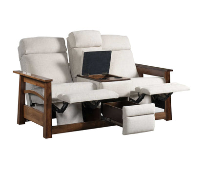 Madison Center Console Recliner Love Seat