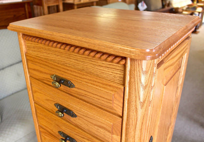 Deluxe Jewelry Armoire with Berkshire Trim
