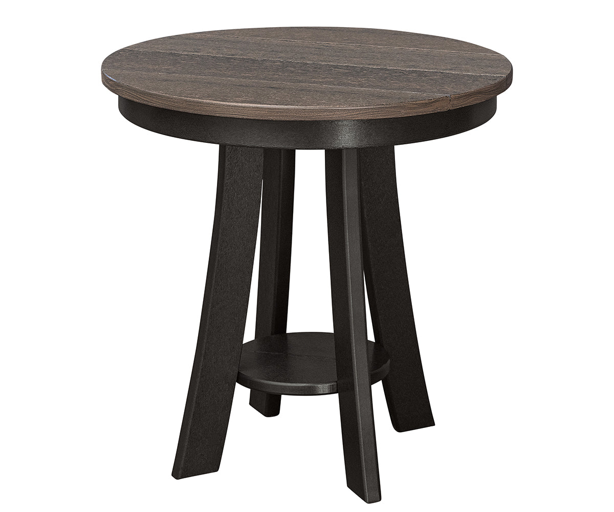 Poly Round End Table