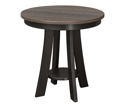 Poly Round End Table