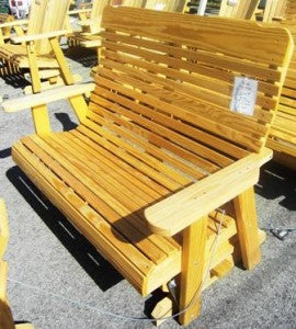 4' High Back Glider