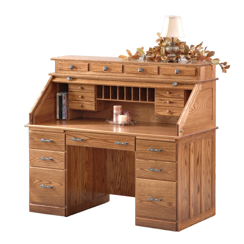 60″ Sierra Deluxe Rolltop Desk