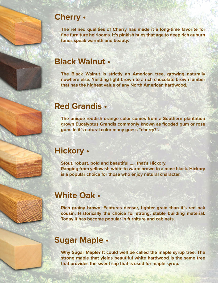 The Hudson Chopping Block – Hickory Nut Wood Pattern