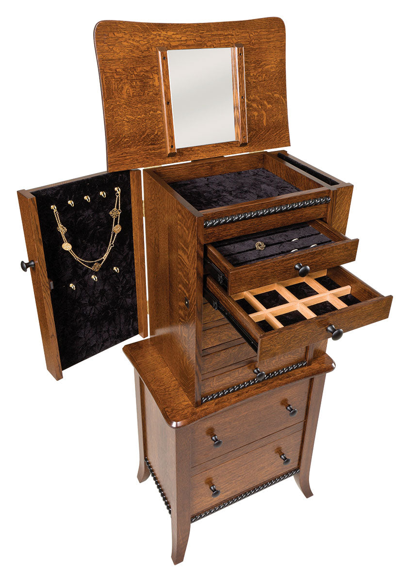 Bunker Hill Jewelry Armoire