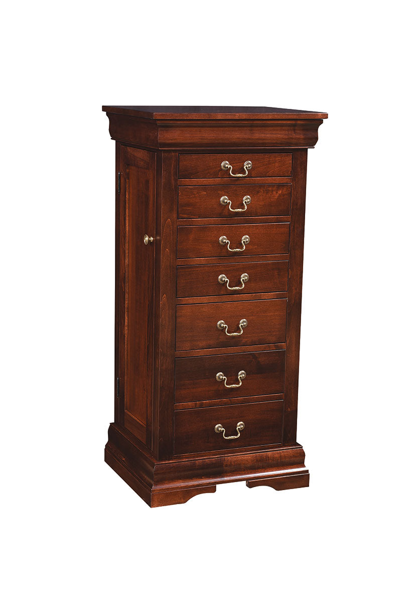 Louis Phillipe Jewelry Armoire