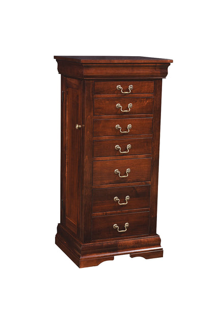 Louis Phillipe Jewelry Armoire
