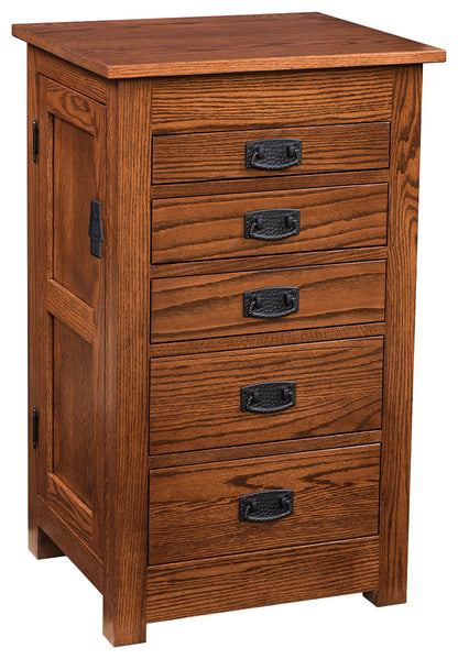 35" Mission Jewelry Armoire