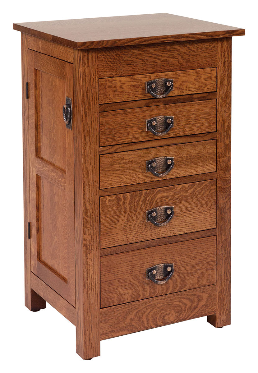 35" Mission Jewelry Armoire