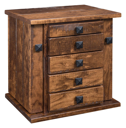 Barn Floor Dresser Top Jewelry Armoire