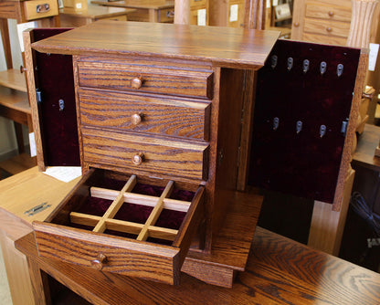 Shaker Dresser Top Jewelry Armoire