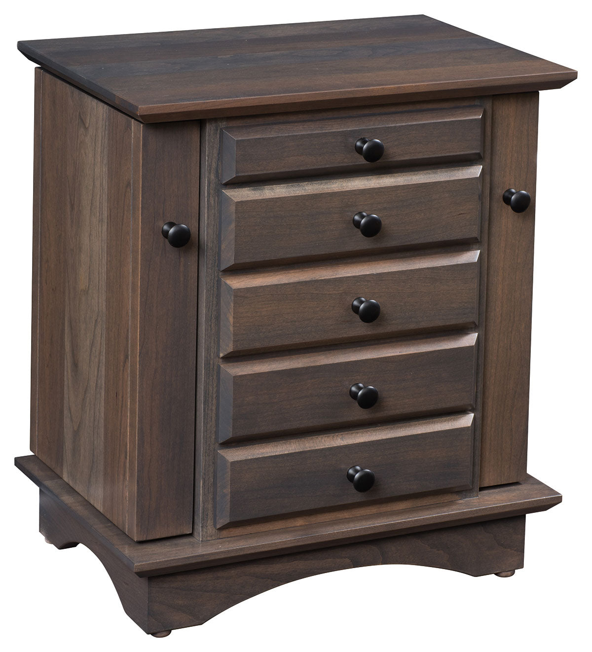 Shaker Dresser Top Jewelry Armoire