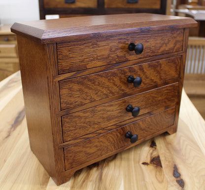 4 Drawer Shaker Jewelry Chest