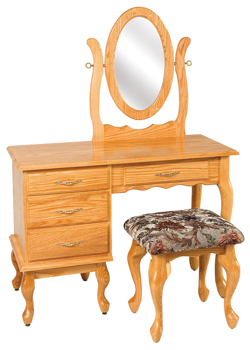 Queen Anne 42" Dressing Table