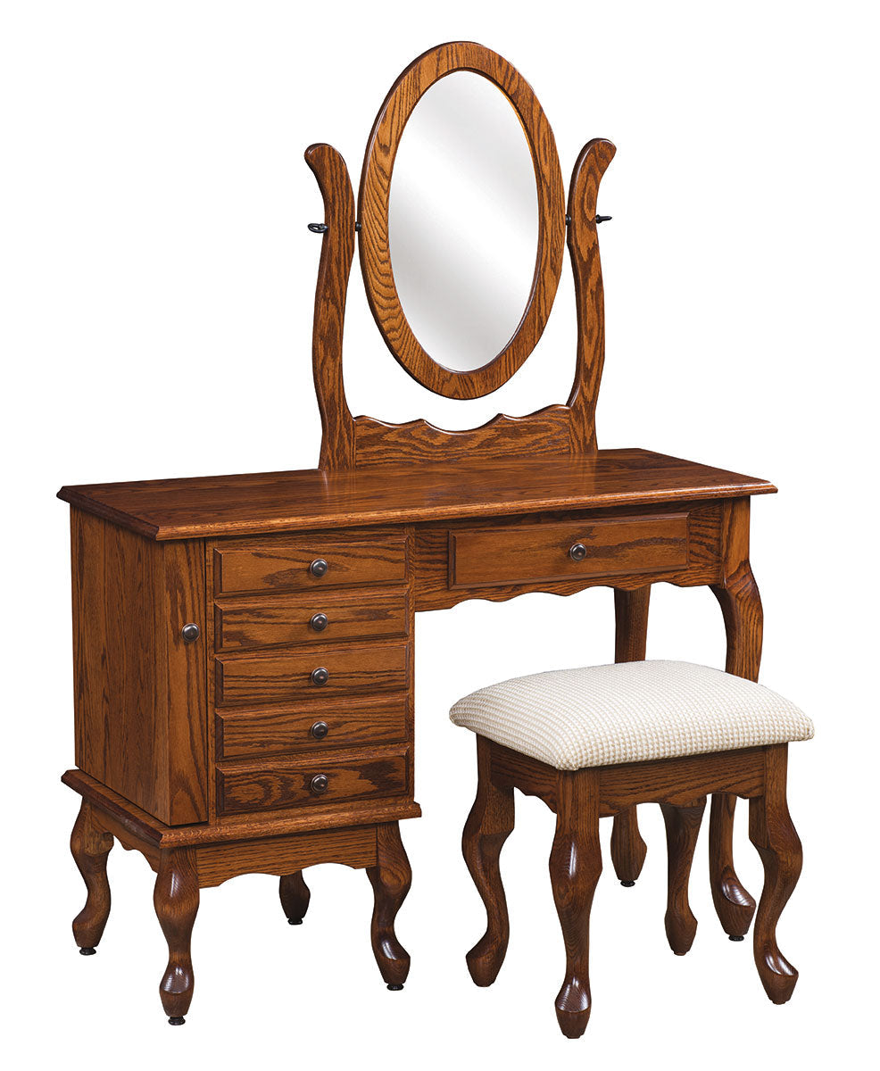 Queen Anne Jewelry Dressing Table