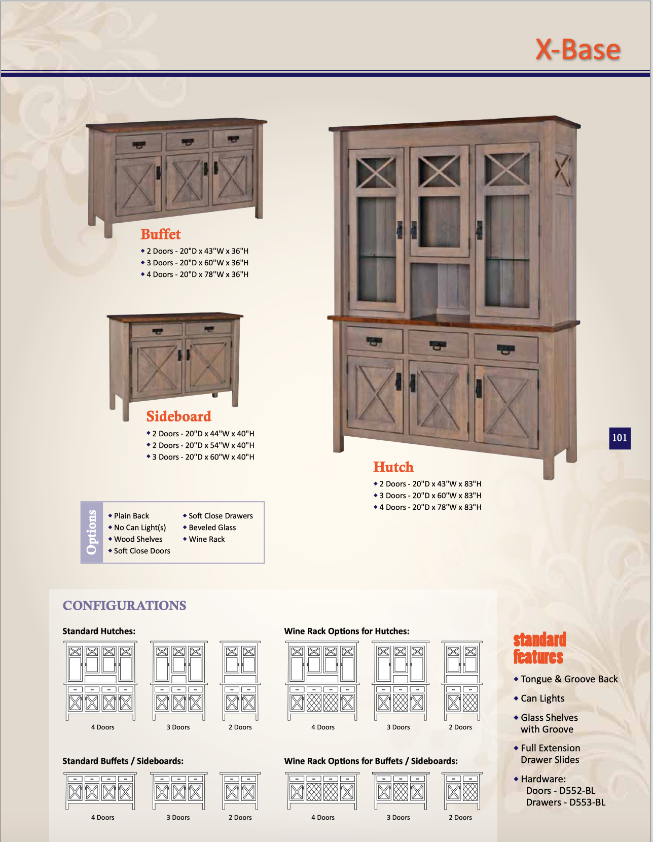 X-Base Sideboard