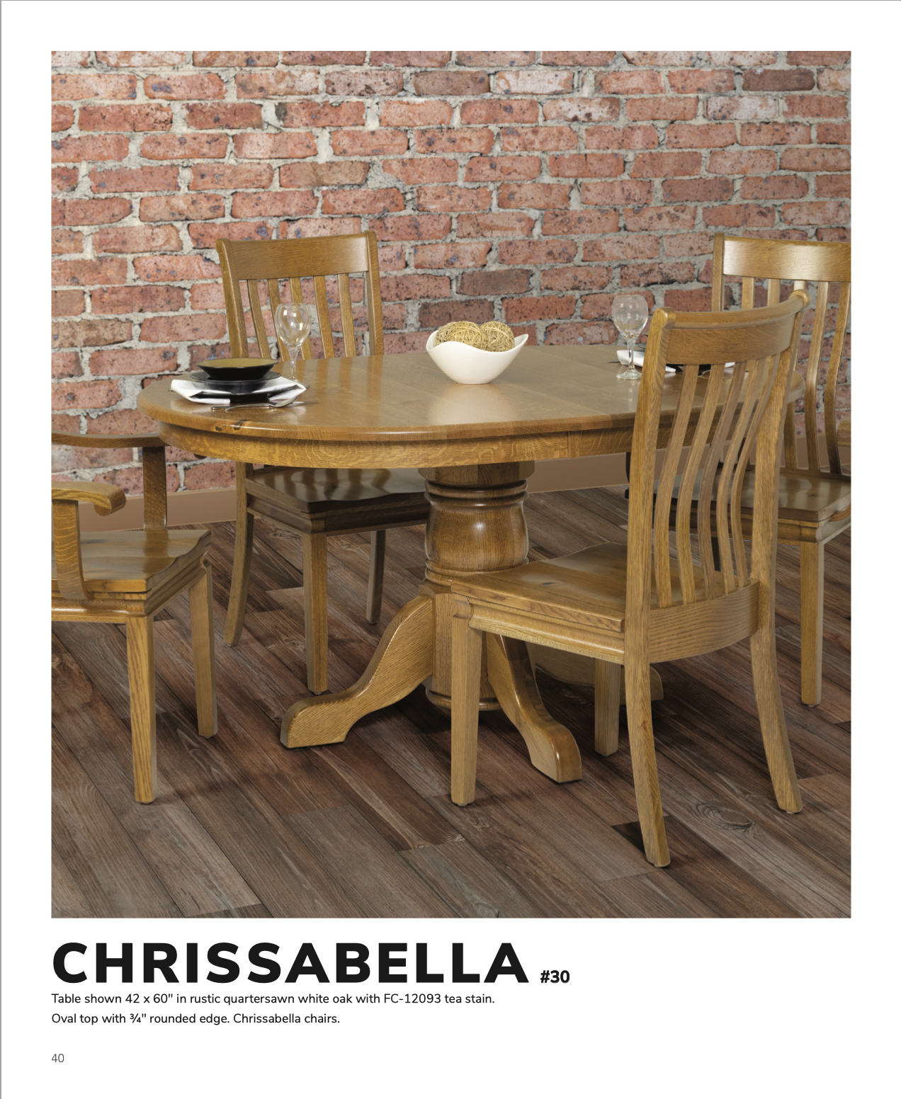 Chrissabella Table and Chair Set