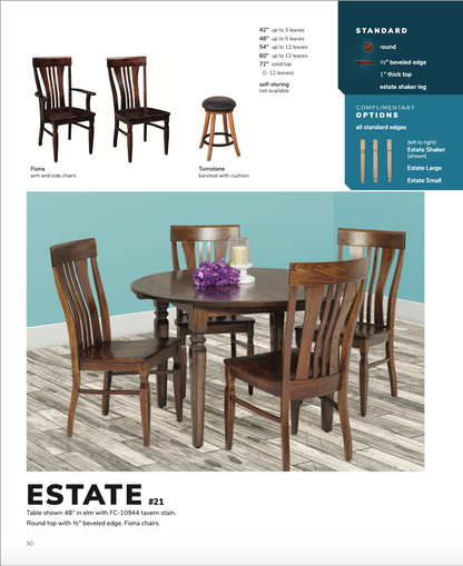 Estate Table and Chair Set