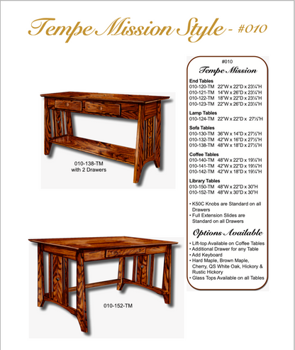 Tempe Mission Coffee Table