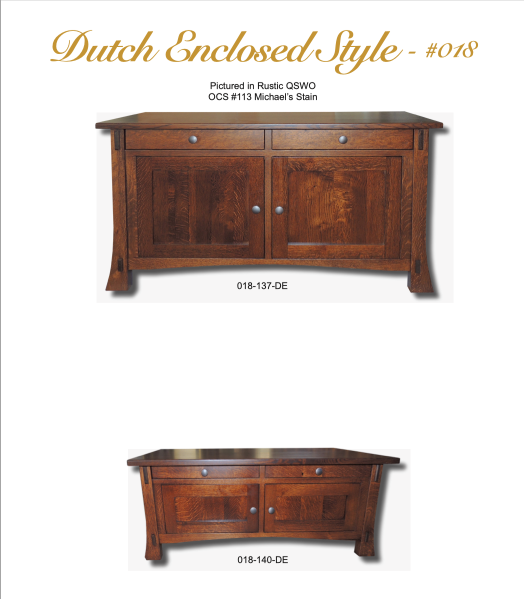 Dutch Style 42″ Coffee Table With Two Drawers
