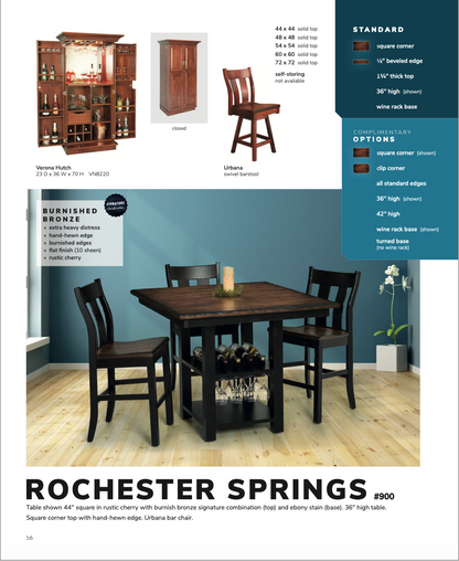 Rochester Gathering Table and Chair Set