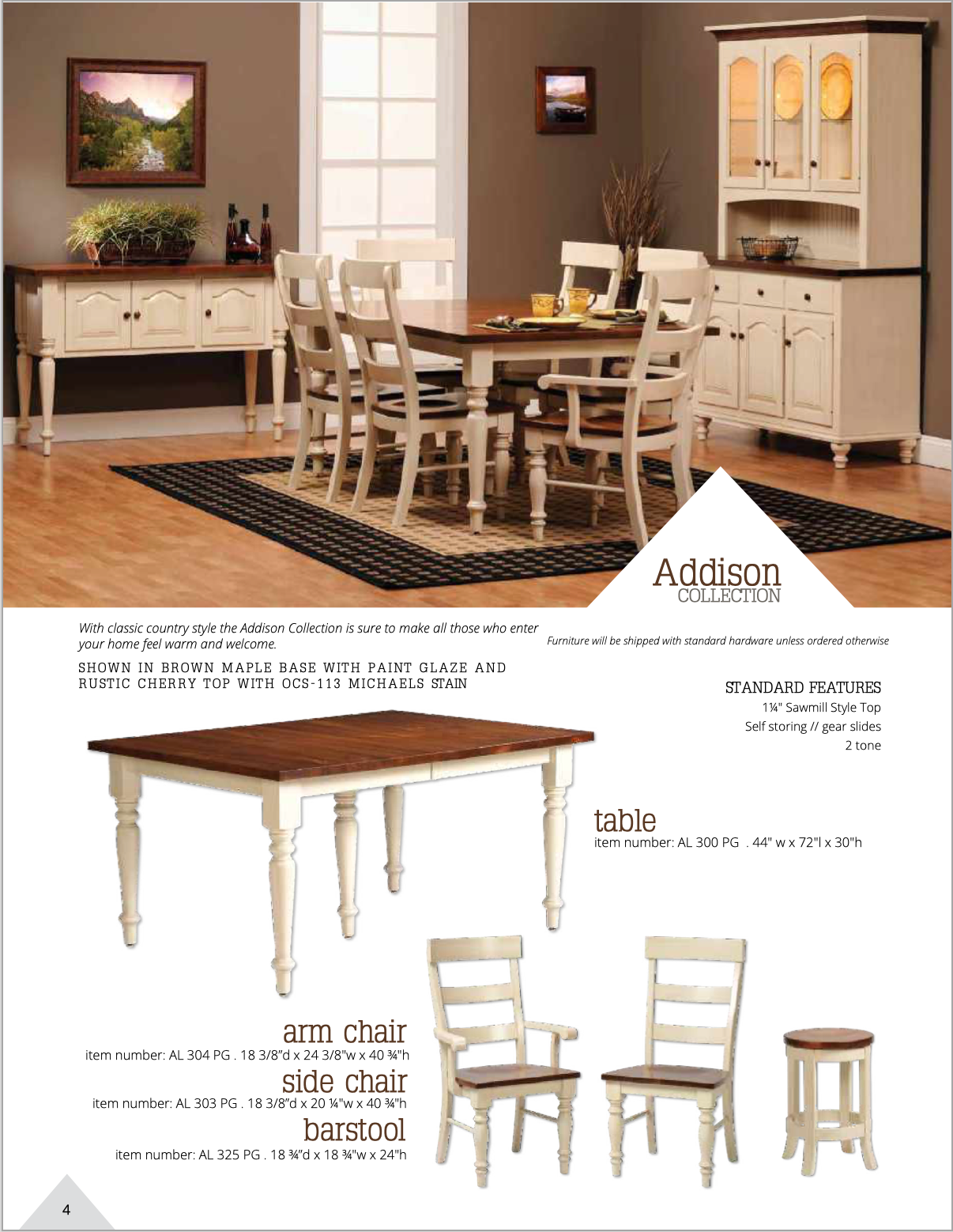 Addison Dining Room Set