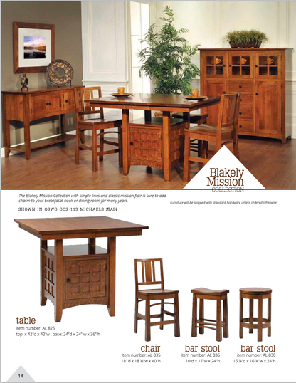 Blakely Mission Dining Room Set