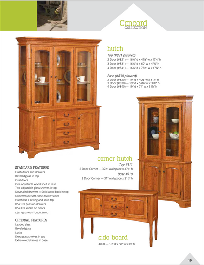 Concord Dining Room Set