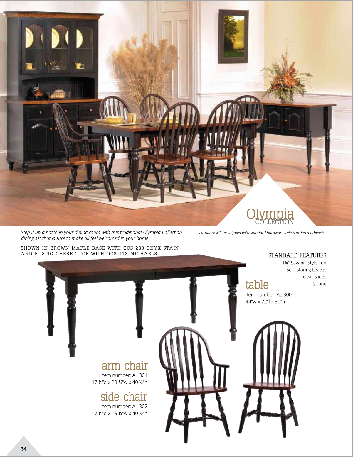 Olympia Dining Room Set 