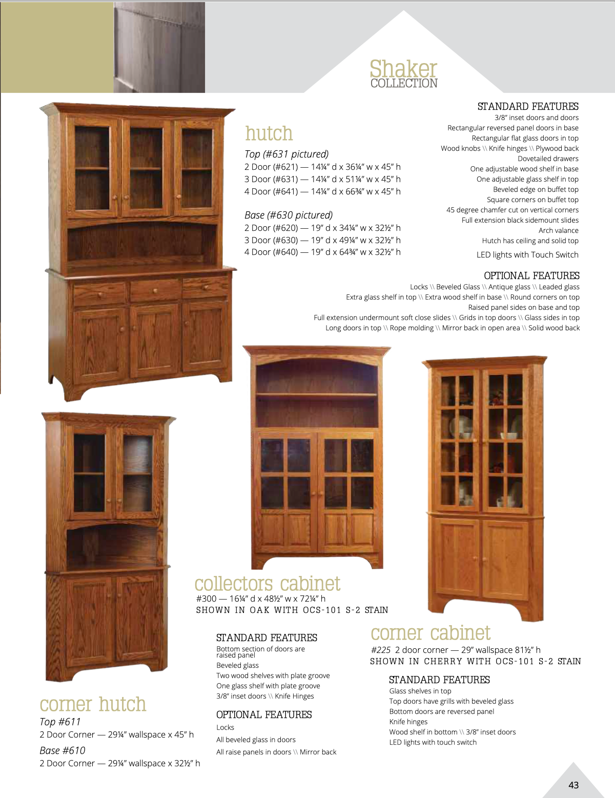 Shaker Dining Room Set 