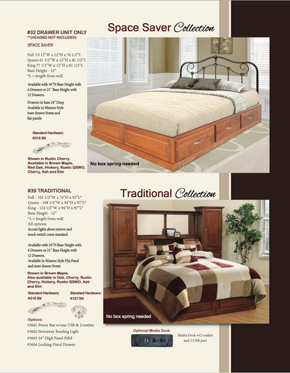 Space Saver Drawer Bed