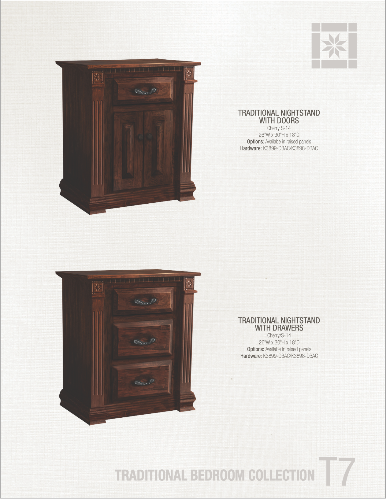 Traditional Deluxe Bedroom Set