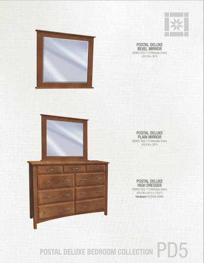 Postal Deluxe Bedroom Set