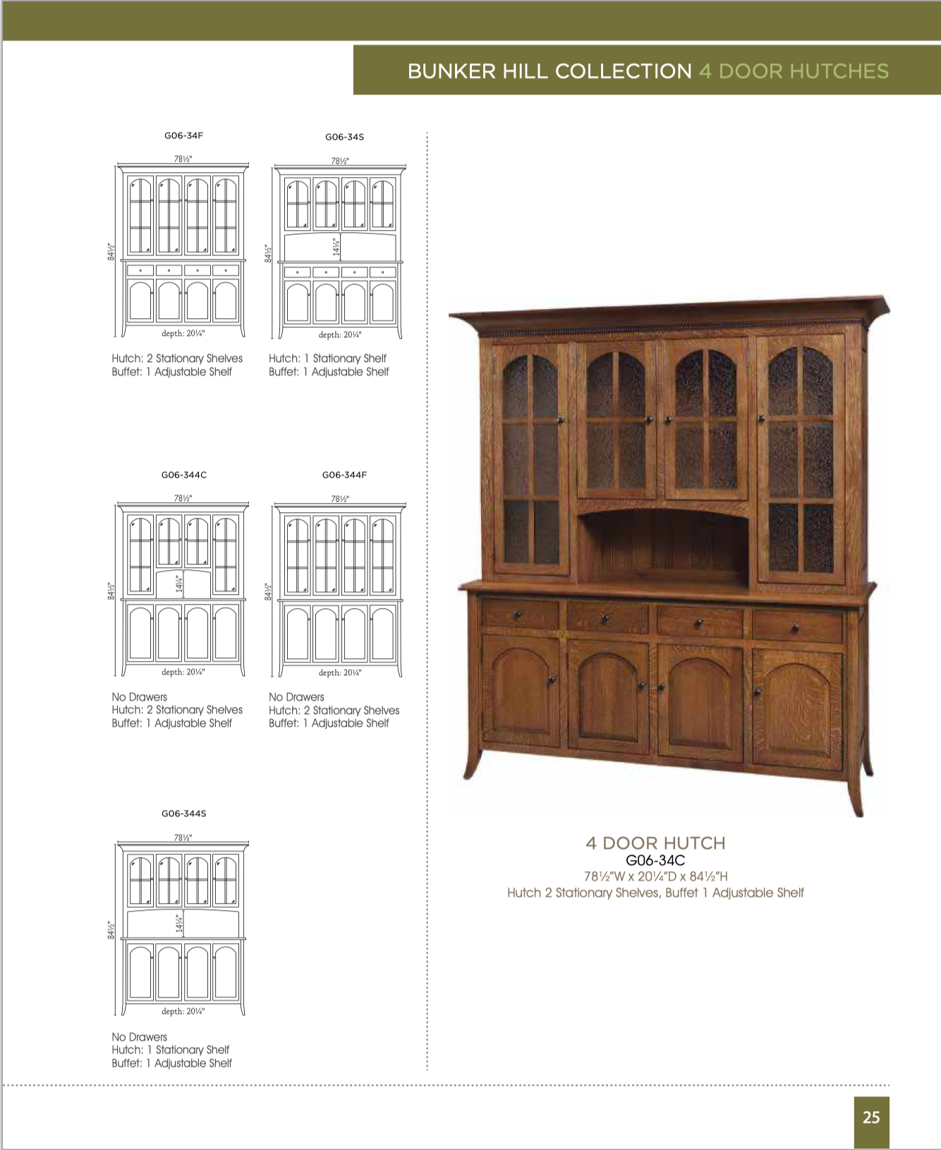 Bunker Hill Dining Room Set