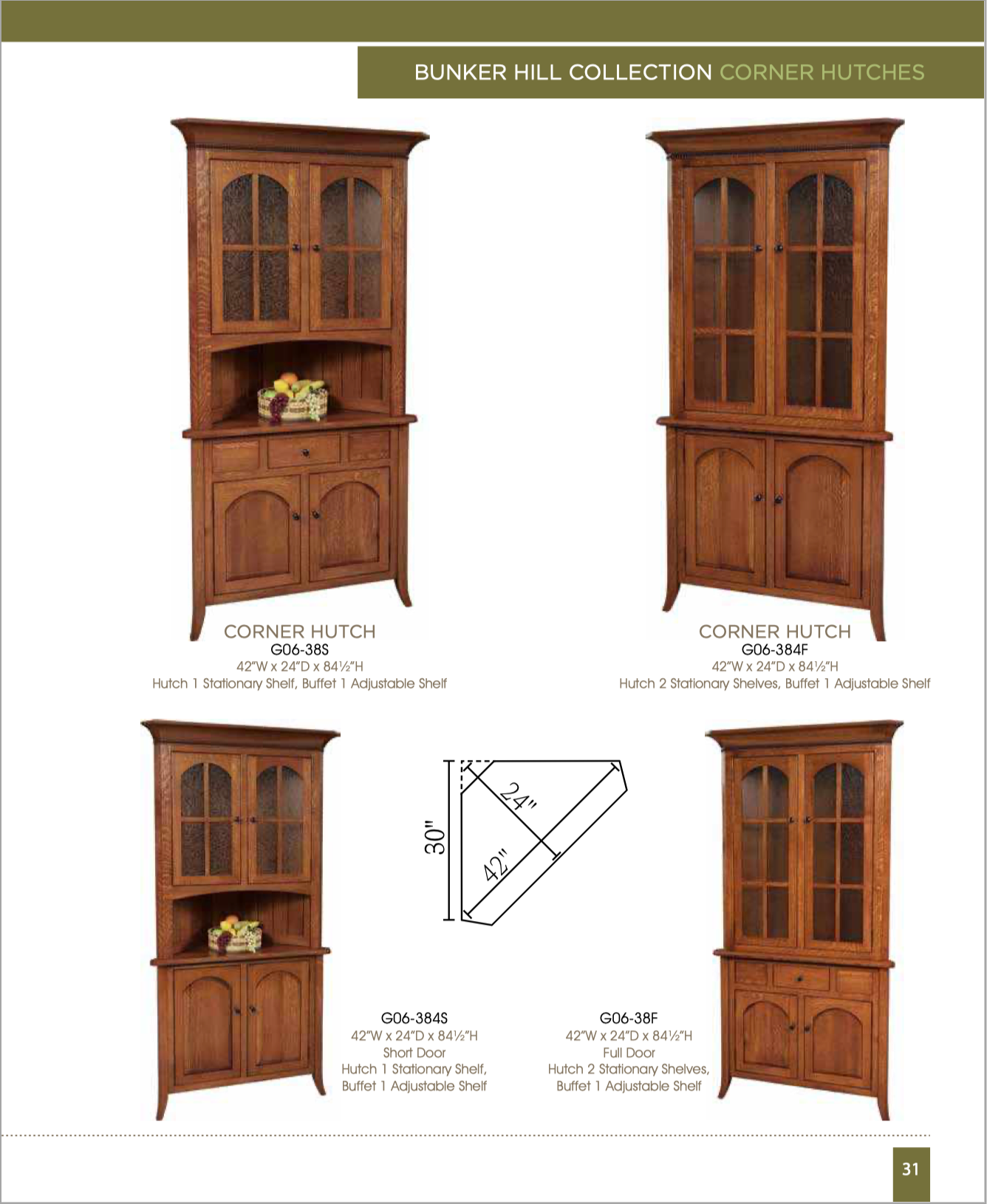 Bunker Hill Dining Room Set
