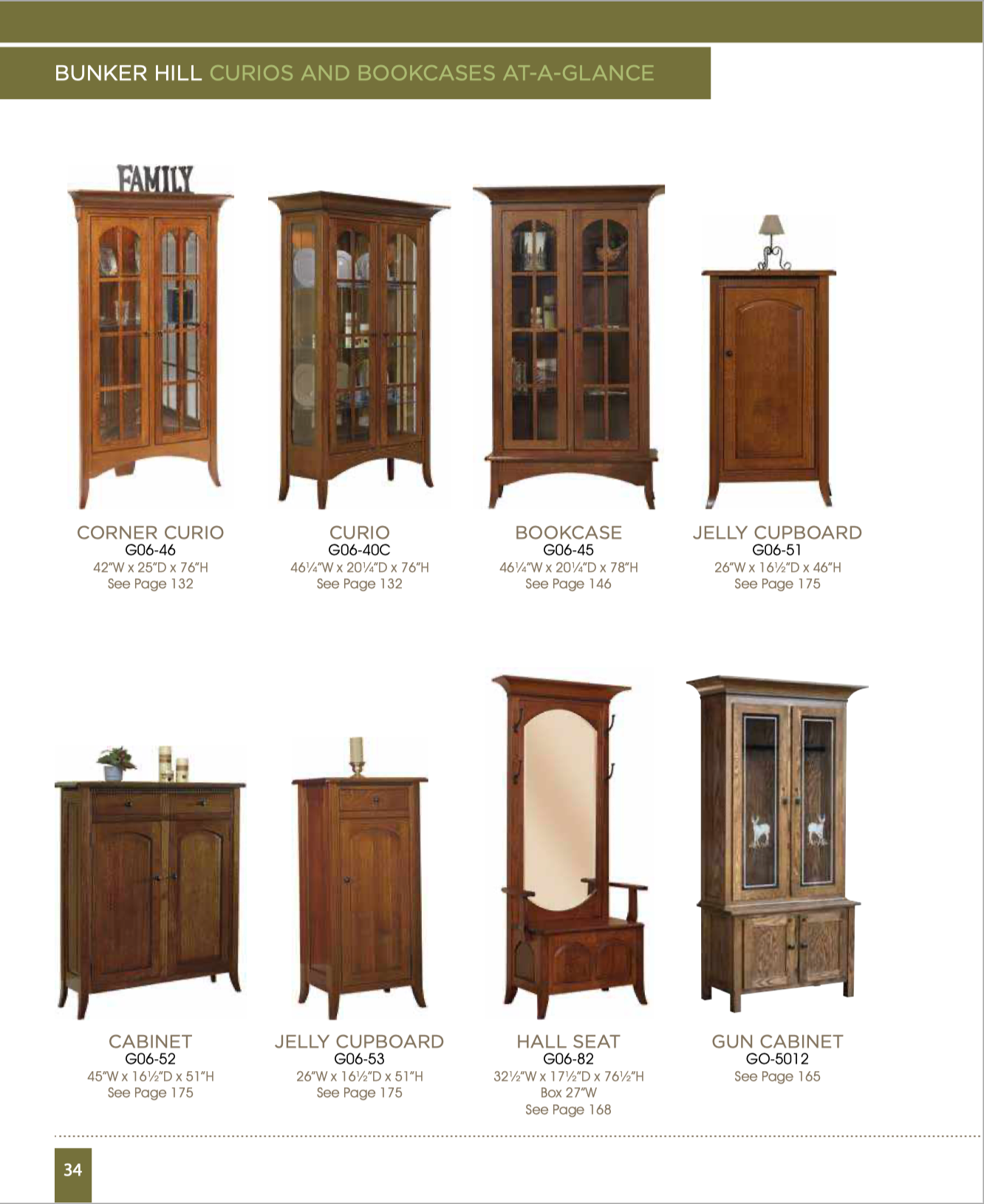 Bunker Hill Dining Room Set