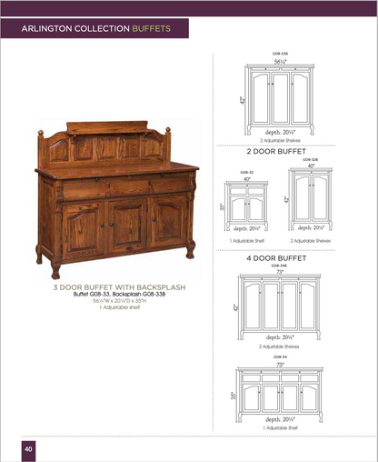 Wavy Arlington Dining Room Set