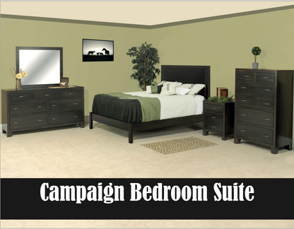Campaign Bedroom Set