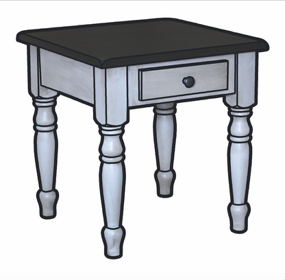 Hartland 22" x 22" End Table With Drawer