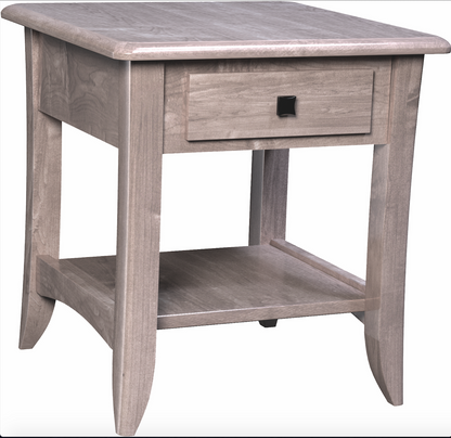Austin (No Slats) End Table With Drawer