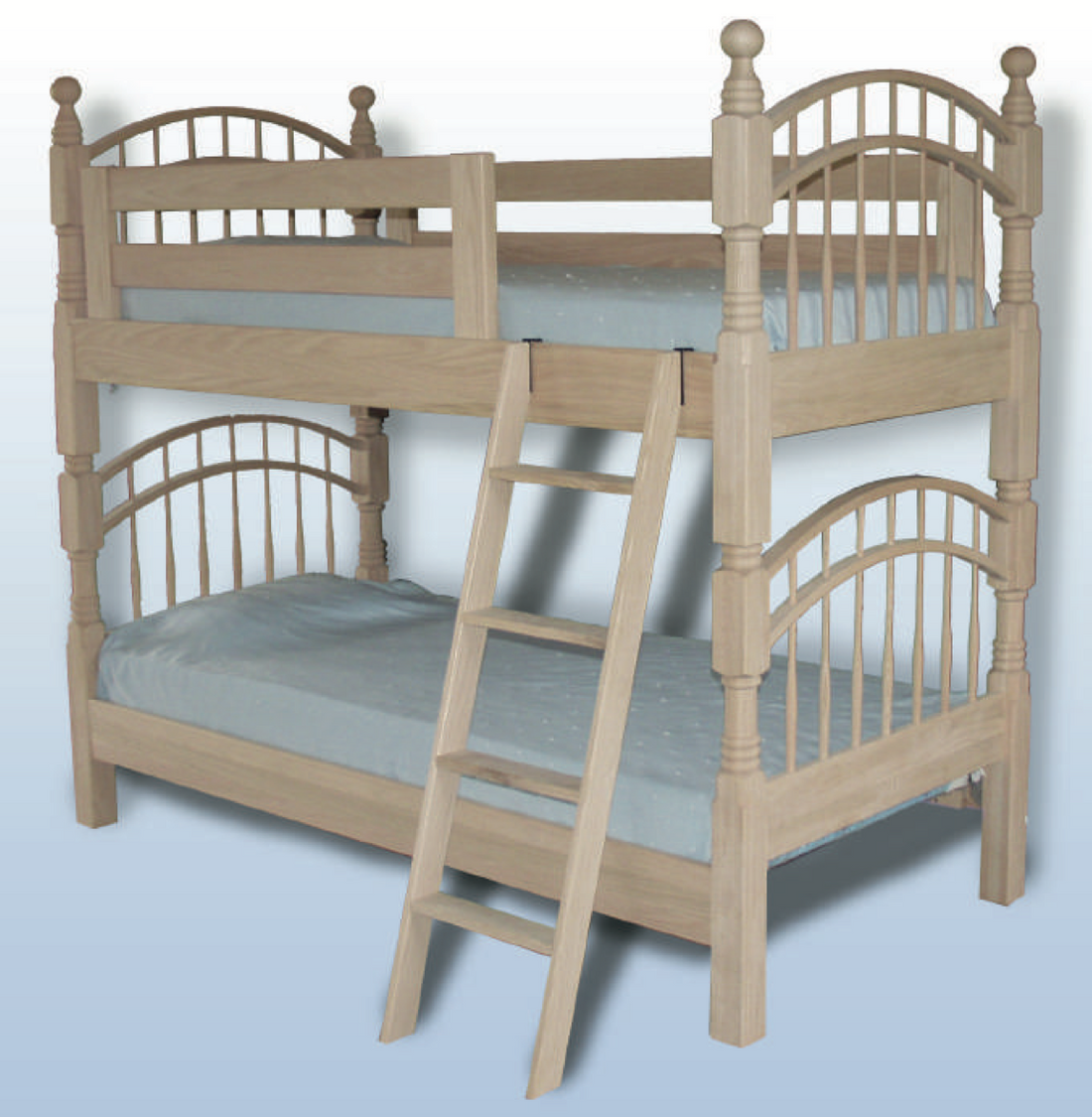 Double Bow Bunk Bed