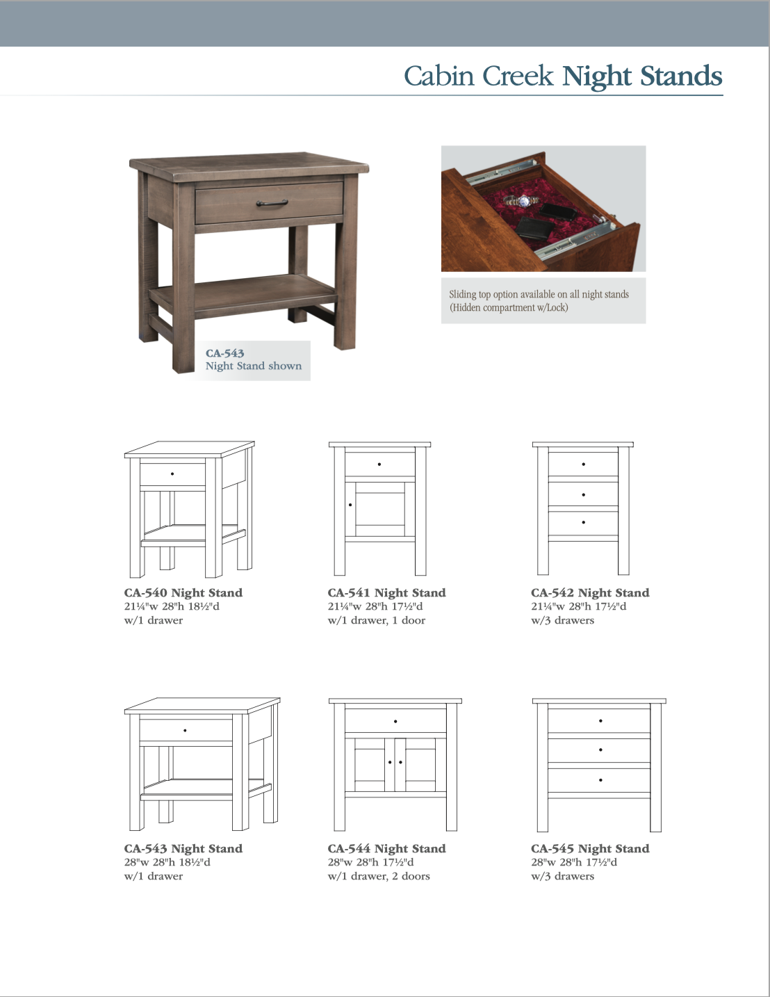 Cabin Creek Bedroom Set