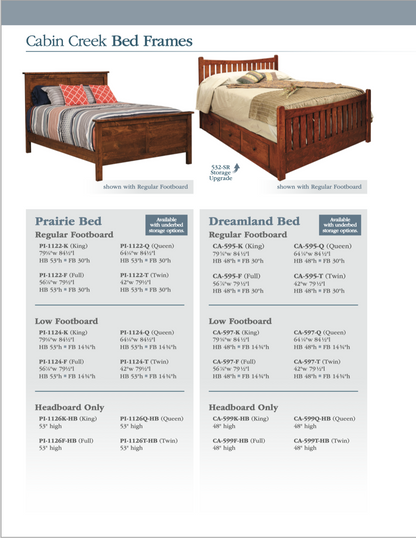 Cabin Creek Bedroom Set