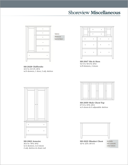 Shoreview Bedroom Set