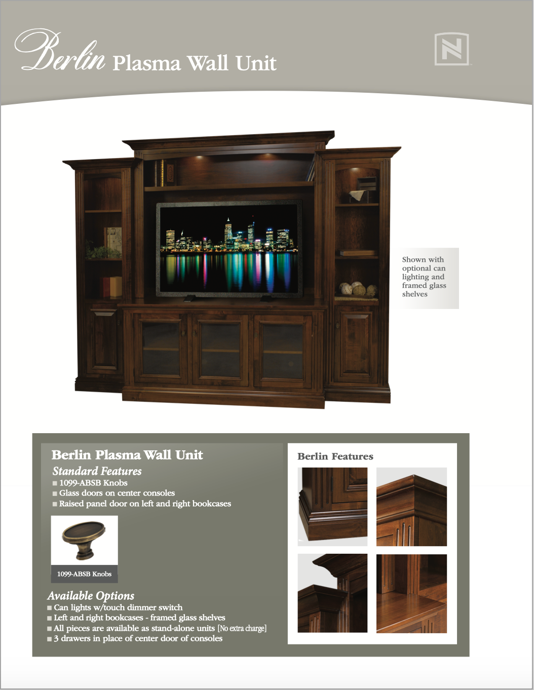 Berlin Entertainment Center / Wall Unit