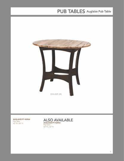 Auglaize Gathering Table and Chair Set